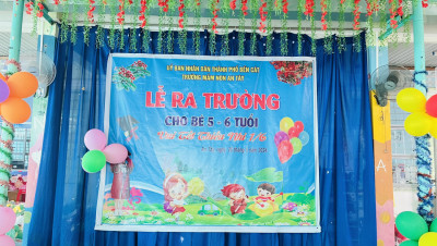 Trường MN An Tây tổ chức Lễ ra trường của các bé khối Lá (Trẻ 5-6 tuổi) và Quốc tế Thiếu nhi 1-6