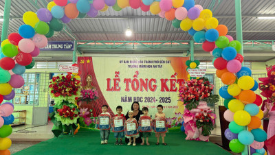 TRƯỜNG MẦM NON AN TÂY TỔ CHỨC LỄ TỔNG KẾT NĂM HỌC 2024–2025